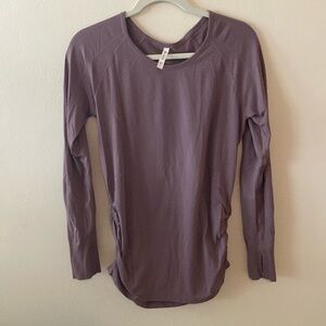 Athleta Mauve, long sleeve top size large